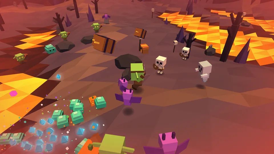 Cinder Hollow: graves between rivers of lava